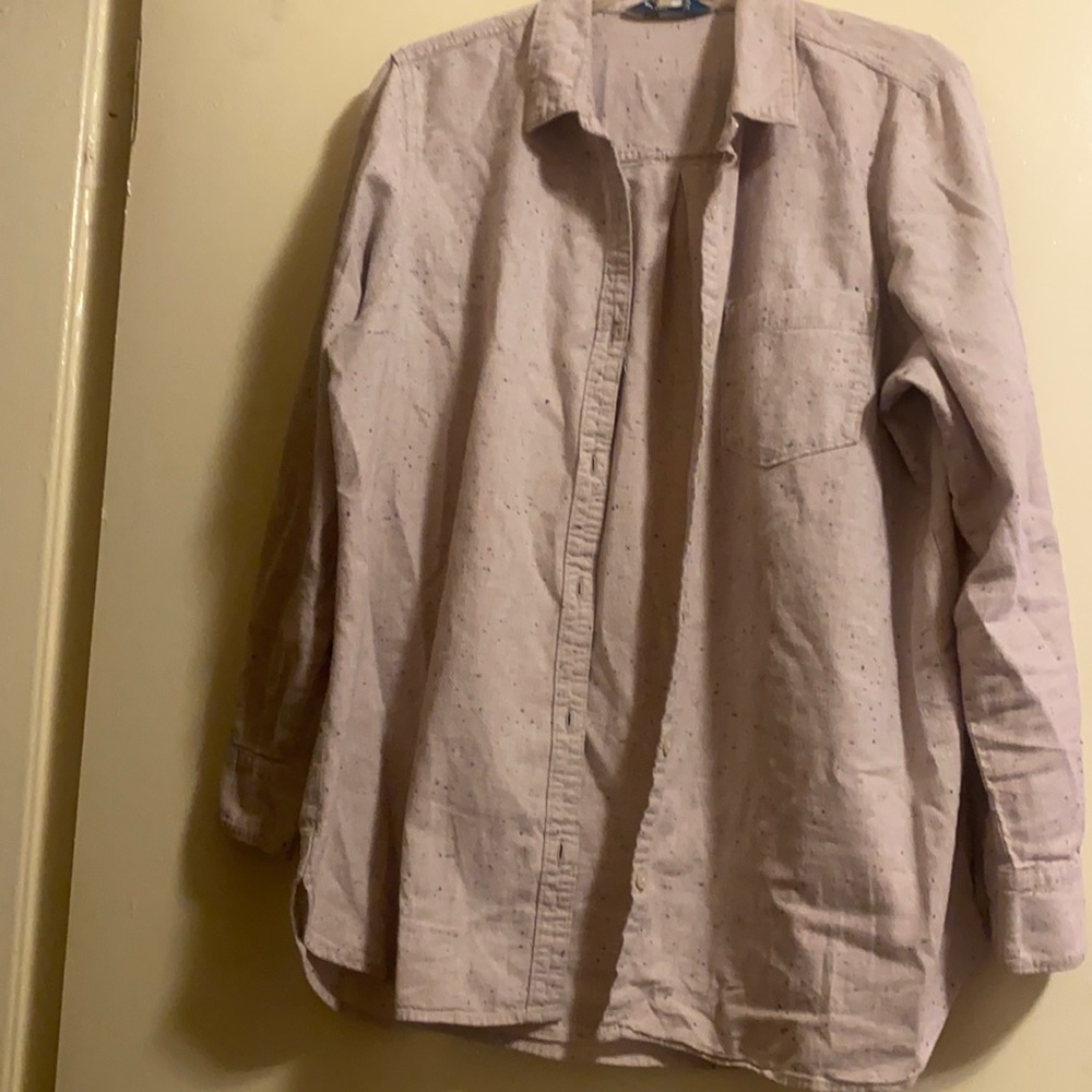 Tan speck color shirt
